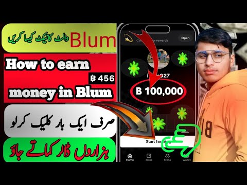 Blum air drop wallet connect Method//Blum Withdrawal Method❗