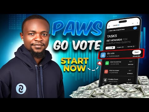 PAWS NEW Tasks - Go Vote Mystery Quest ✅