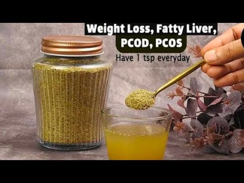 Have 1 tsp everyday &get rid of PCOD, PCOD and Thyroid|| Weight Loss Recipe||Healthy Drink #recipe