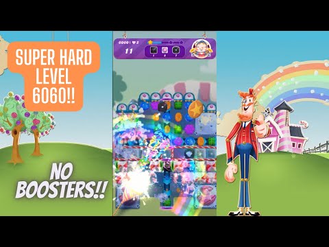 Candy Crush Saga Level 6060 | No Boosters