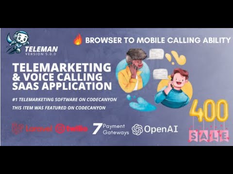 How to Install Teleman Script; Telemarketing & Voice Calling SaaS Application for Customer Care VOIP