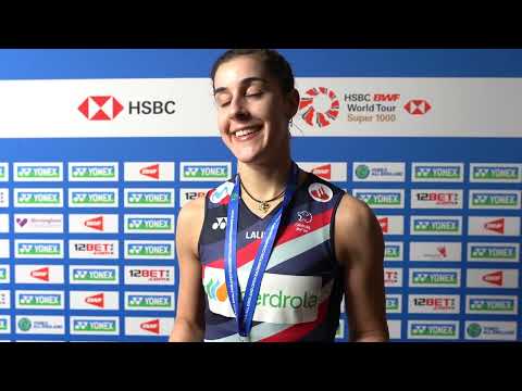 Carolina Marin reflects on winning her second YONEX All England Open women's singles title!