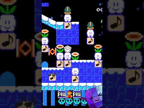 夜に駆ける - YOASOBI in Super Mario Maker 2 🎺