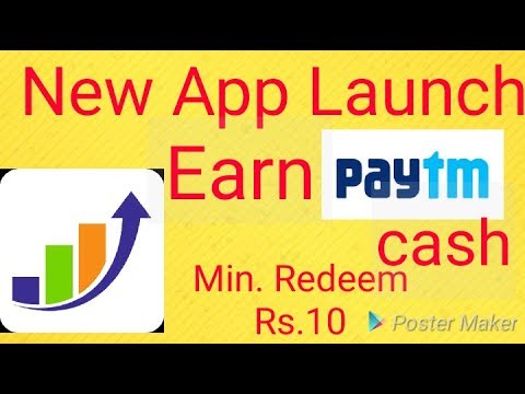 New earning app minimum redeem Rs.10