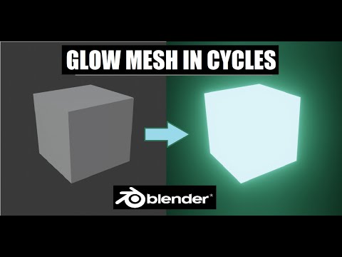 Glow Objects in Cycles Render Engine