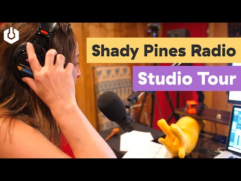 Radio Studio Tour with Shady Pines Radio