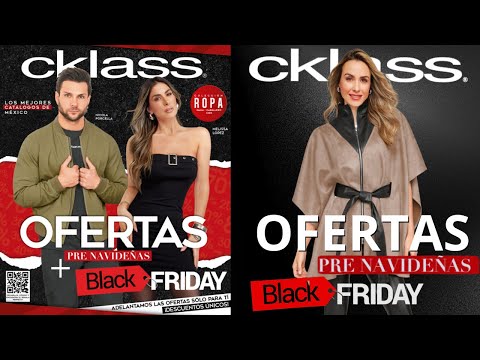 🏷️Catálogo CKLASS Ofertas Prenavideñas + Black Friday Colección Ropa🫰