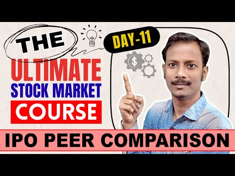 IPO Peer Comparison in Stock Market | Basic EPS vs Diluted | The Ultimate Stock Market Course #day11