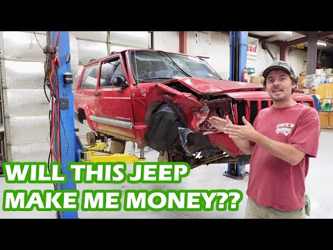 Turning A Profit On A Wrecked Jeep Cherokee With A Bad Engine: Is It Possible?