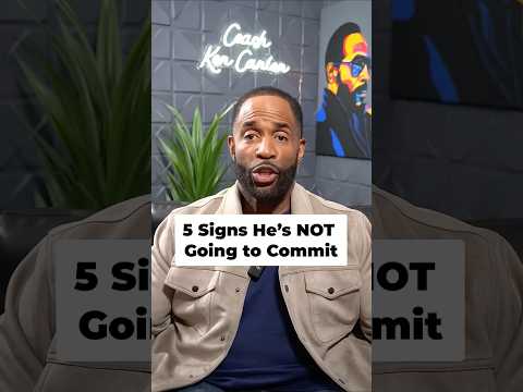 5 Signs He's Not Going to Commit