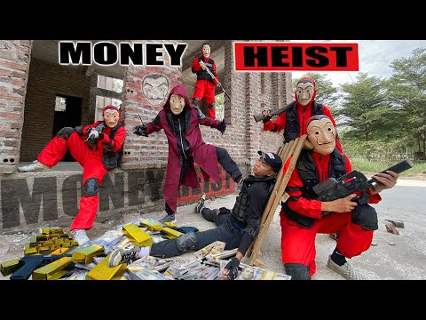 PARKOUR VS MONEY HEIST: Police in disguise, capture Boss and rescue teammates | Epic POV