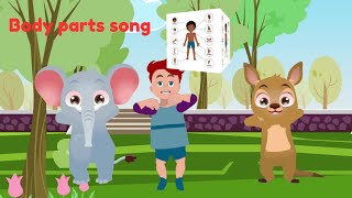 Learn Body parts| Toddler Educational Video #nurseryrhymes #kidssongs  #bodyparts