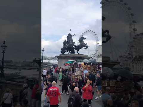 Trip Unknown #travel #shorts #youtubeshorts #Boadicea and Her Daughters #Westminister Bridge #london