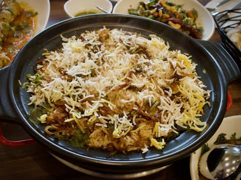 Mr Biryani's Firetop Claypot Dhum Biryani: dum biryani prepared right before your eyes!