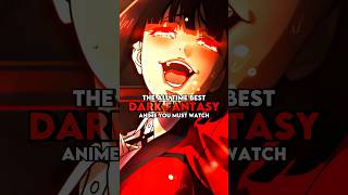 The all time best dark fantasy anime you must watch 👹| part 4 #shorts #anime #animeedit #edit #amv