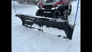 KFI "Poly Pro" UTV Snow Plow Review