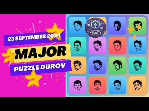 Major Coin Combo 23 SEP 2024 | $Major Airdrop Crypto Airdrops