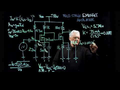 Electronic Circuits | Emos Field Effect Multi-Stage Amplifiers - Part 1 of 2