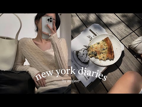 New York vlog🗽  Visiting A Hidden Piano Bar | Cozy Spring Nights | Romanticizing My Life [Eng sub]