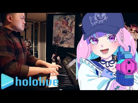 「Girl loved by Aim」Piano Cover - Minato Aqua - hololive