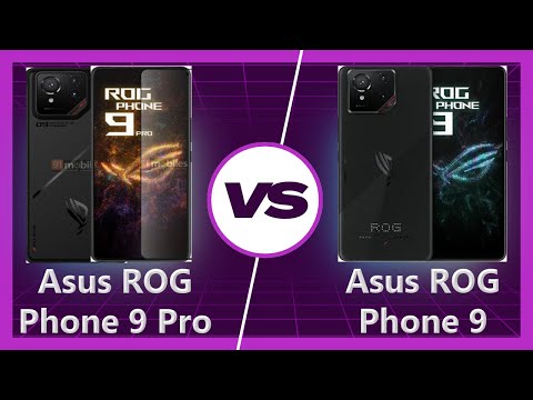 Asus ROG Phone 9 vs ROG Phone 9 Pro Detailed Comparison