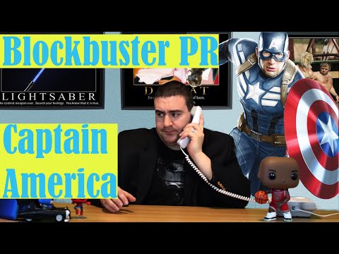 Captain America Can’t Cope with The Modern World- Blockbuster Public Relations