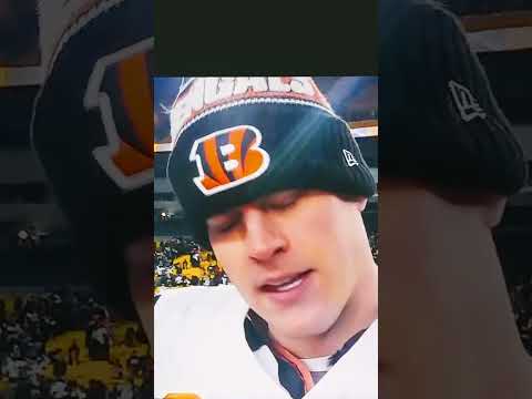 Joe Burrow interview #bengals win but Chiefs and Jets must win 😂 #football #nflsunday