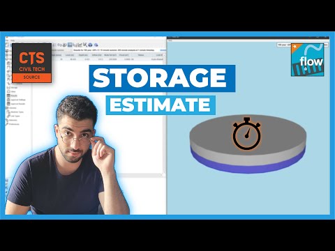 Causeway Flow - Quick Storage Estimate for Depth/Area Storage Structure