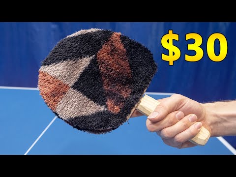 Building the Perfect Ping Pong Racket