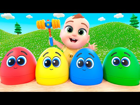 Surprise Eggs Escape! | Lalafun Nursery Rhymes & Original Kids Songs