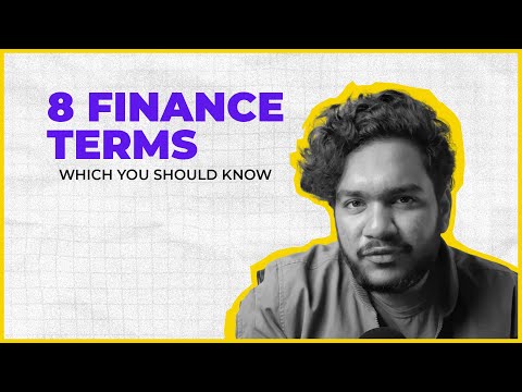 8 Finance Terms you should know! #BizWiser