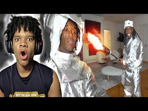 FonceKam Reacts To Kai Cenat Lighting Lil Uzi Vert On Fire!😂