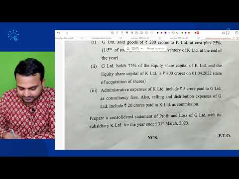 Advance Account Question Paper Review for may 2023 exam| My opinion