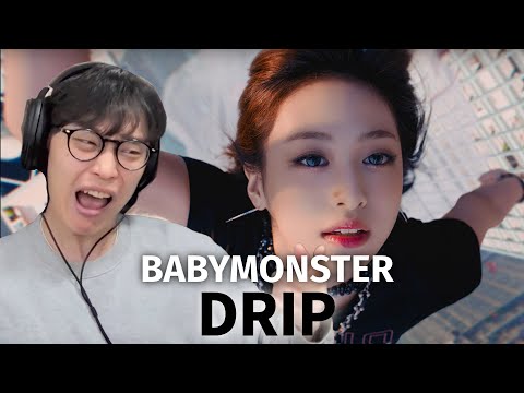 eng sub | BABYMONSTER - 'DRIP' REACTION by korean