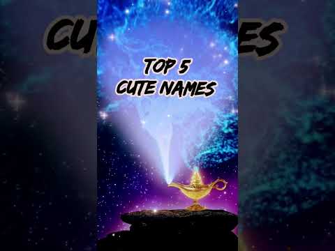 Top 5 Cute 😍 Names /Letters part -2