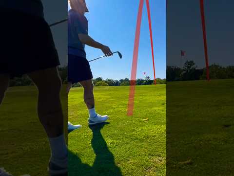 Finesse shot 🎯 #golf #shortgame #shorts