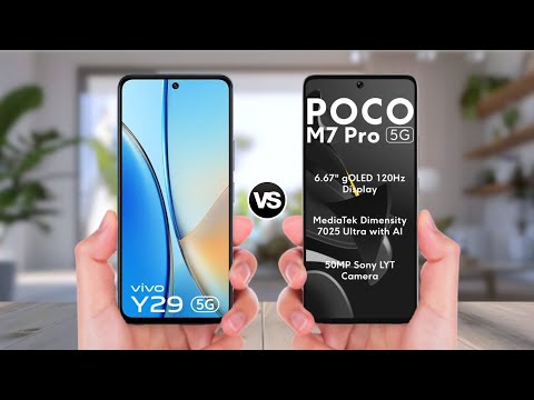 ViVO Y29 5G Vs POCO M7 Pro 5G