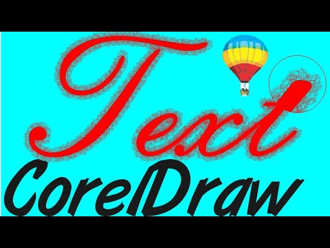 Corel Draw Tips & Tricks Painterly Brush on a TEXT