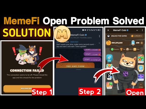 MemeFi Open Problem Solved ✅|| MemeFi Open nhi ho rha || memeFi Open Problem || MemeFi aridrop price