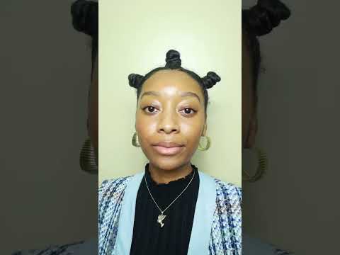 Bantu knots (Vlogmas day 17) #naturalhair #hairinspiration #naturalhairstyles