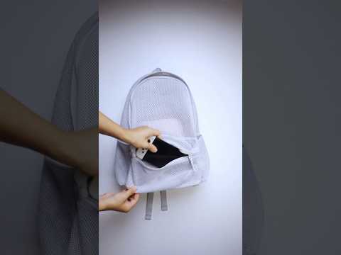 Unboxing Mesh Backpack 📦 #shorts