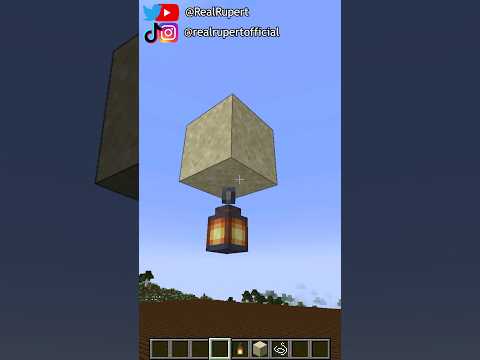 How to get Floating Lanterns in Minecraft