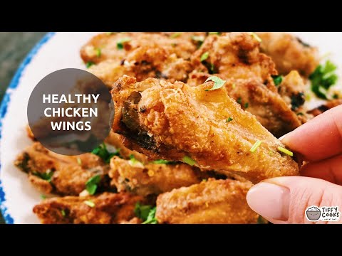 Who said healthy chicken wings can't be CRISPY?