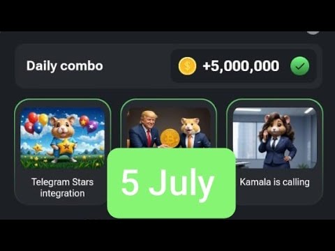 Hamster Kombat Daily Combo Today 25 July | hamster kombat daily combo today | 25 july daily combo