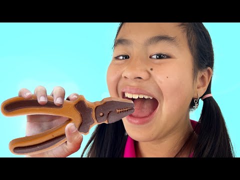 Jannie and Lyndon Chocolate Challenge – Funny Stories for Kids