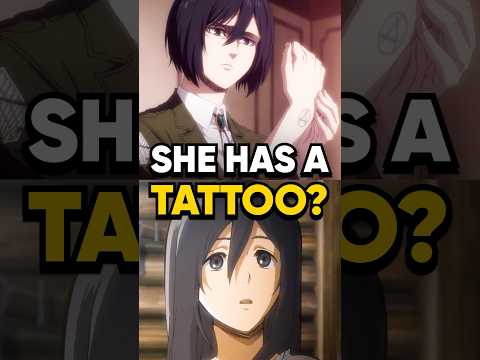 Mikasa’s Tattoo Makes NO SENSE!