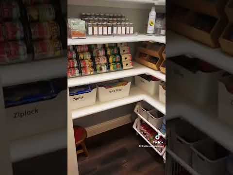 Updated Pantry Organization Tour