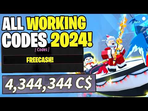 *NEW* ALL WORKING CODES FOR FISCH IN 2024! ROBLOX FISCH CODES