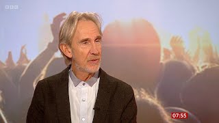 Mike Rutherford interviewed pre-8am on BBC Breakfast, Thursday 9th March 2023