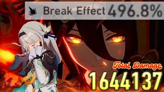 Fugue x Firefly 500%~ Break Effect x Ruan Mei x Harmony MC | Pure Fiction 4 v2.7 | Honkai: Star Rail